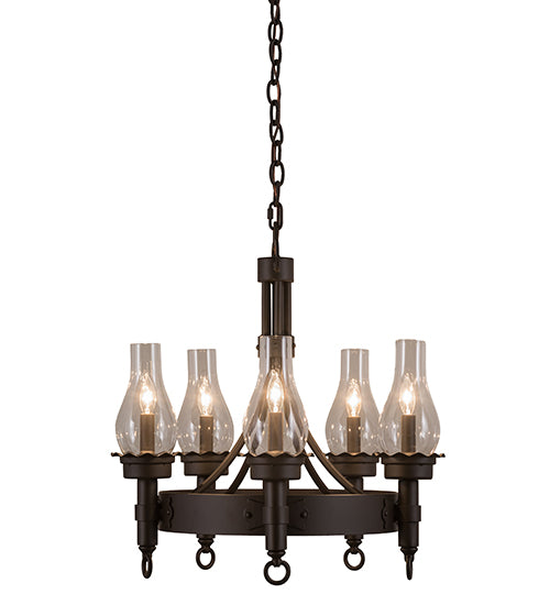 Meyda Tiffany Durango 161543 Chandelier Light - Oil Rubbed Bronze
