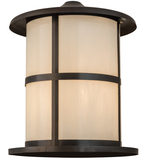 Meyda Tiffany Lighting 161563 Fulton Pier Mount Landscape Light Bronze / Dark