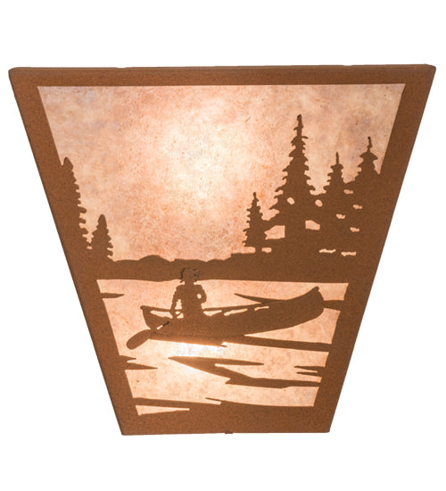 Meyda Tiffany Canoe At Lake 161654 Wall Light - Earth