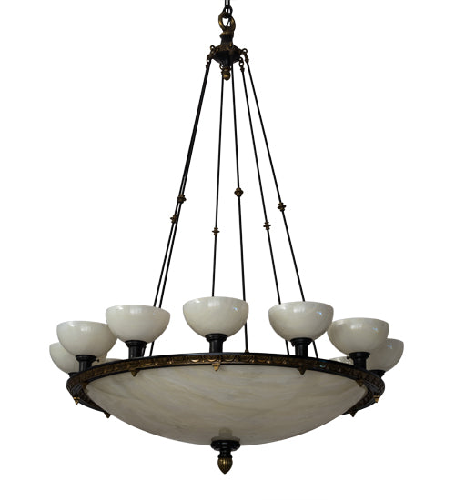 Meyda Tiffany Whitesboro Middle School Auditorium 198020 Chandelier Light - Brass Tint