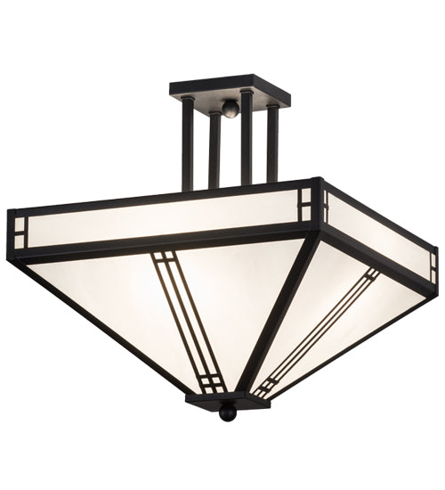 Meyda Tiffany Prairie Loft 161765 Ceiling Light - Natural Wood