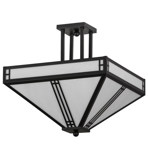 Meyda Tiffany Prairie Loft 161765 Ceiling Light - Natural Wood