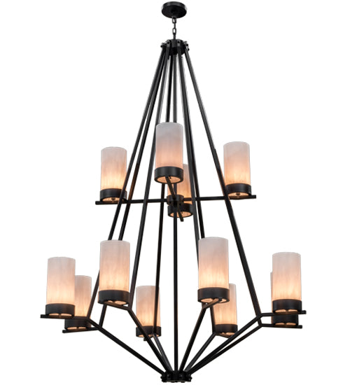 Meyda Tiffany Galen 161802 Chandelier Light - Mahogany Bronze