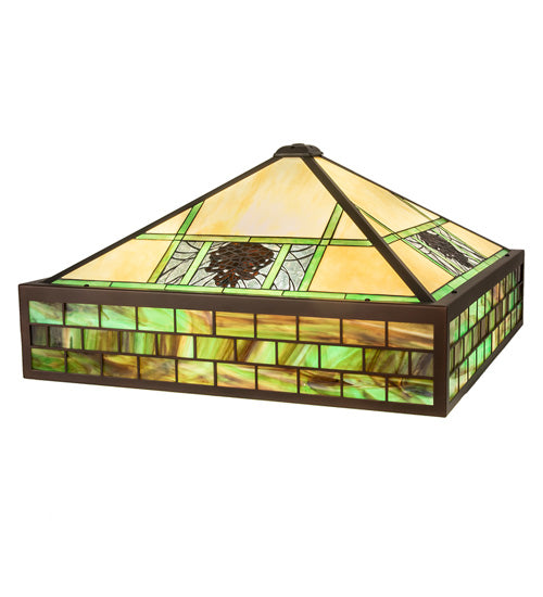 Meyda Tiffany Lighting 161980 Pinecone Ridge Shade Lamp Shade