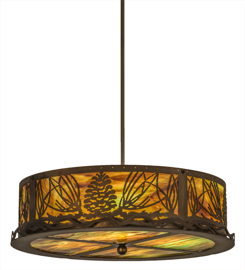 Meyda Tiffany Mountain Pine 162106 Pendant Light - Antique Copper