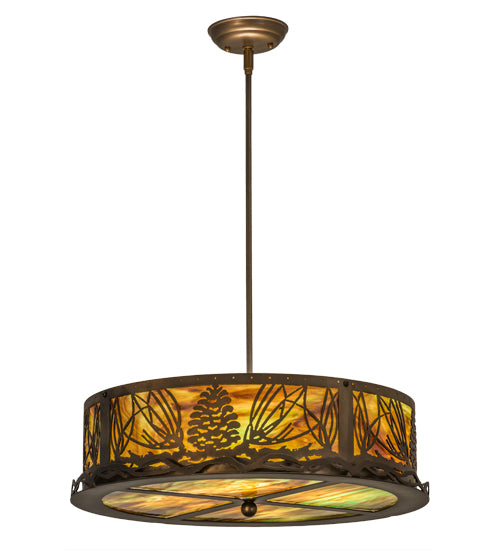 Meyda Tiffany Mountain Pine 162106 Pendant Light - Antique Copper