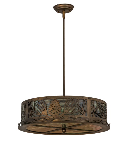 Meyda Tiffany Mountain Pine 162106 Pendant Light - Antique Copper