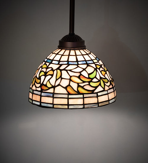 Meyda Tiffany Tiffany Turning Leaf 16211 Pendant Light - Mahogany Bronze