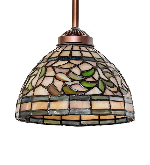 Meyda Tiffany Tiffany Turning Leaf 16211 Pendant Light - Mahogany Bronze