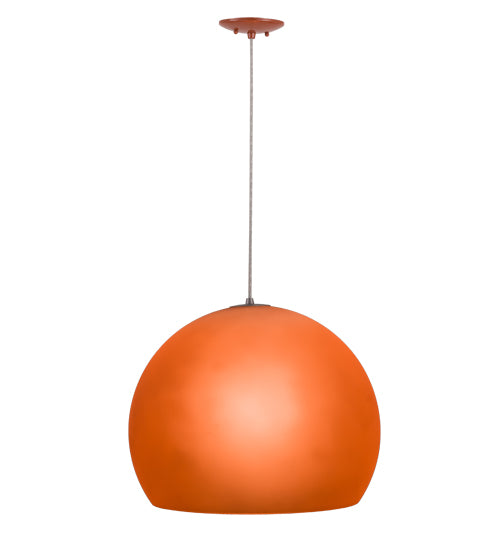 Meyda Tiffany Bola 162252 Pendant Light - Orange