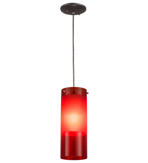 Meyda Tiffany Cilindro 162263 Pendant Light - Oil Rubbed Bronze
