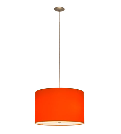 Meyda Tiffany Cilindro 162272 Pendant Light - Sparkle Silver