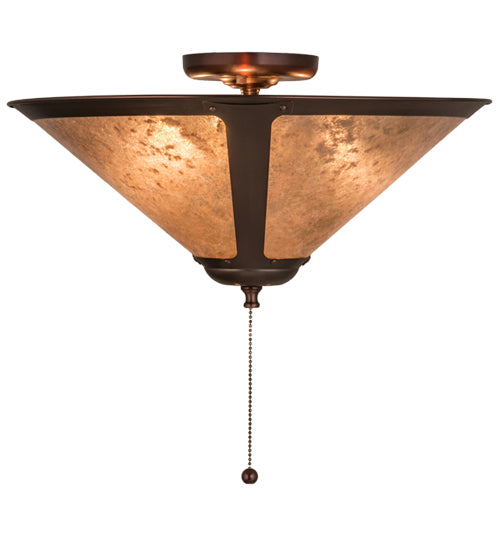 Meyda Tiffany Sutter 162339 Ceiling Light - Mahogany Bronze