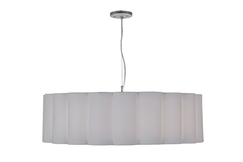 Meyda Tiffany Cilindro 162385 Pendant Light - Nickel