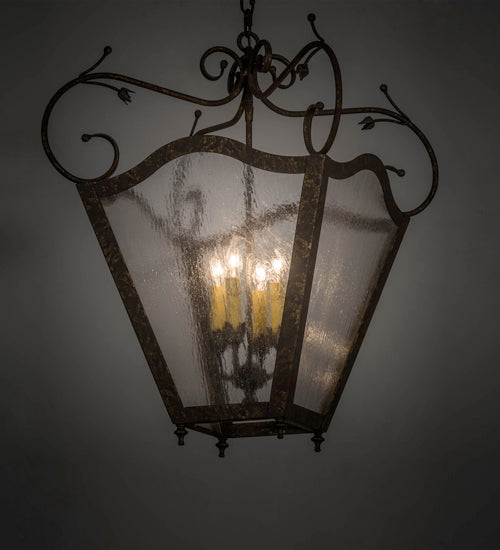 Meyda Tiffany Terena 162408 Pendant Light - Red Rust
