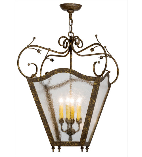 Meyda Tiffany Terena 162408 Pendant Light - Red Rust