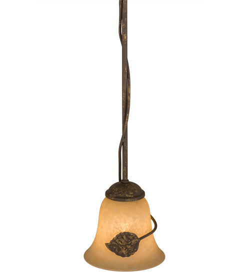 Meyda Tiffany Falling Leaf 162410 Pendant Light - Pompeii Gold