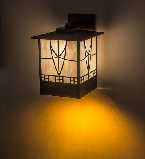 Meyda Tiffany Lighting 162422 Scottsdale Led Wall Sconce Outdoor Bronze / Dark