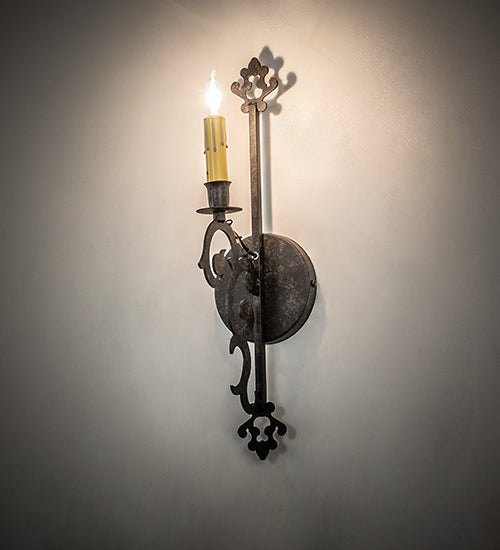 Meyda Tiffany Aneila 162456 Wall Light - Antique Brass