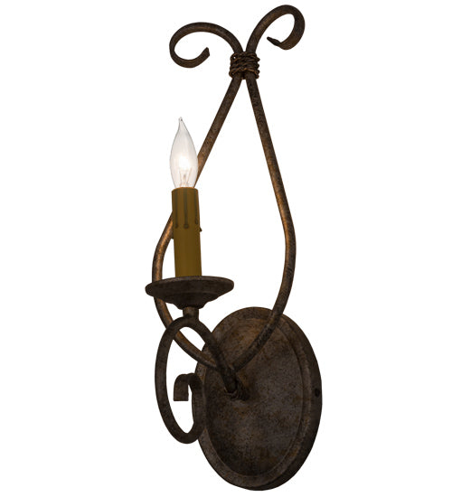 Meyda Tiffany Olivia 162460 Wall Light - Rust,Custom