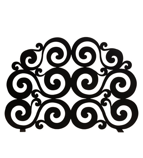 Meyda Tiffany Lighting 162739 Tempest Fireplace Screen Home Decor Bronze / Dark