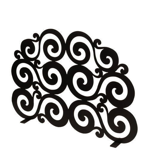 Meyda Tiffany Lighting 162739 Tempest Fireplace Screen Home Decor Bronze / Dark