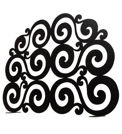 Meyda Tiffany Lighting 162739 Tempest Fireplace Screen Home Decor Bronze / Dark