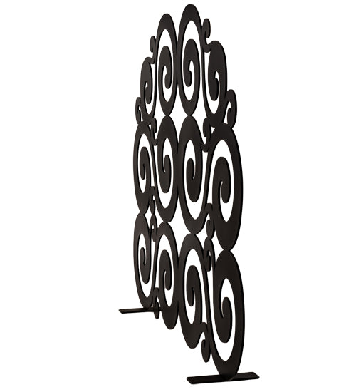 Meyda Tiffany Lighting 162739 Tempest Fireplace Screen Home Decor Bronze / Dark