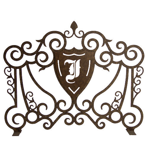 Meyda Tiffany Lighting 162753 Monogram Fireplace Screen Fireplace Screen Timeless Bronze