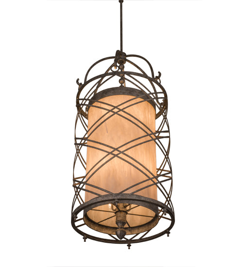 Meyda Tiffany Desmond 162890 Pendant Light - Nickel