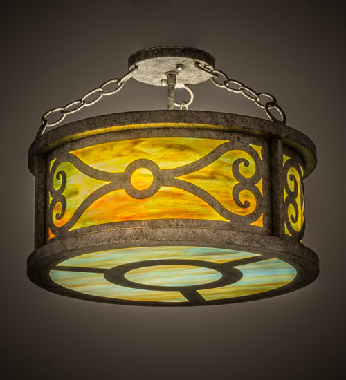 Meyda Tiffany Donya 162995 Ceiling Light - Antique Copper,Custom