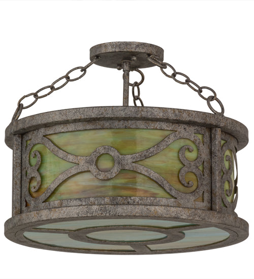 Meyda Tiffany Donya 162995 Ceiling Light - Antique Copper,Custom