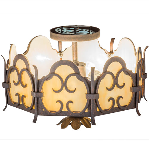 Meyda Tiffany Radha 163078 Ceiling Light - Oil Rubbed Bronze