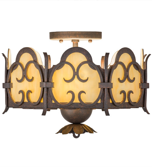 Meyda Tiffany Radha 163078 Ceiling Light - Oil Rubbed Bronze