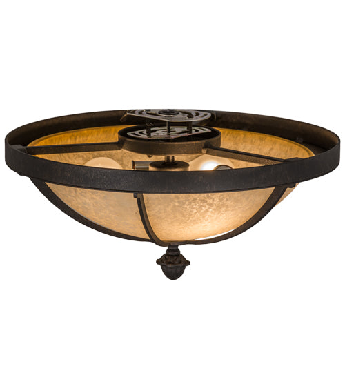 Meyda Tiffany Dominga 163088 Ceiling Light - Oil Rubbed Bronze