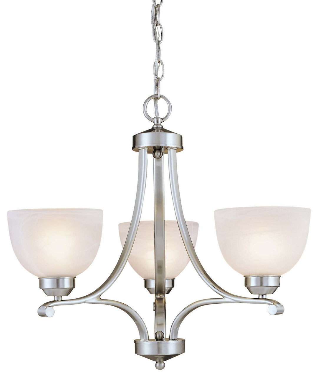 Minka-Lavery Paradox 1423-84 Chandelier Light - Brushed Nickel