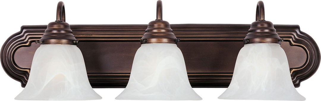 Maxim Essentials - 801x 8013MROI Bath Vanity Light 24 in. wide - Oil Rubbed Bronze