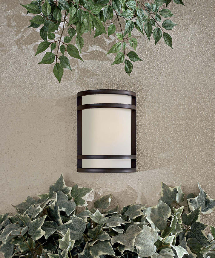 Minka-Lavery Lighting 9801-143 Bay View One Light Pocket Lantern Outdoor Bronze / Dark