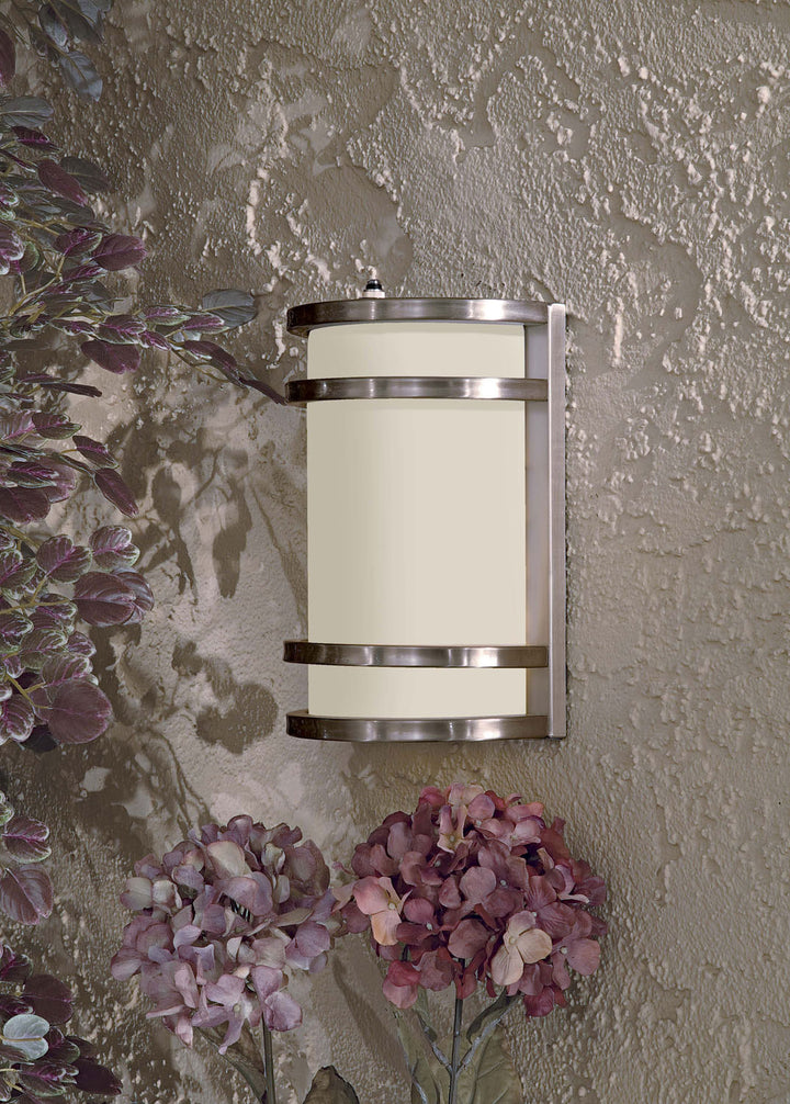 Minka-Lavery Lighting 9801-144 Bay View One Light Pocket Lantern Outdoor Pewter, Nickel, Silver