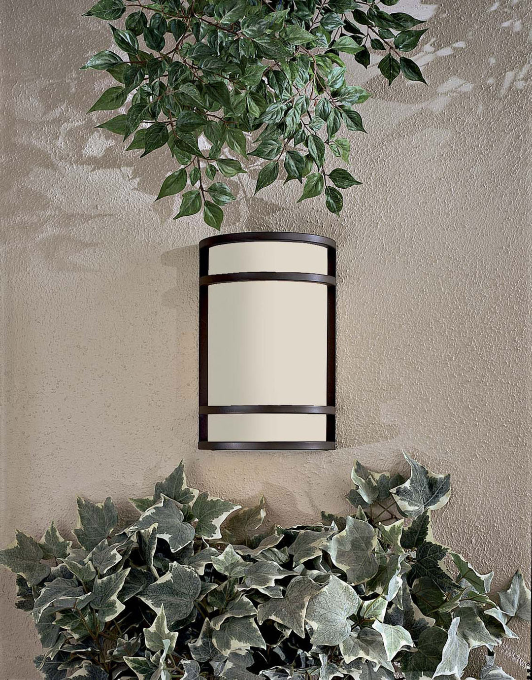 Minka-Lavery Lighting 9802-143 Bay View Two Light Pocket Lantern Outdoor Bronze / Dark