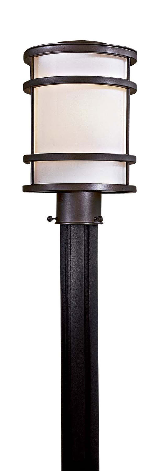 Minka-Lavery Lighting 9806-143 Bay View One Light Post Mount Outdoor Bronze / Dark