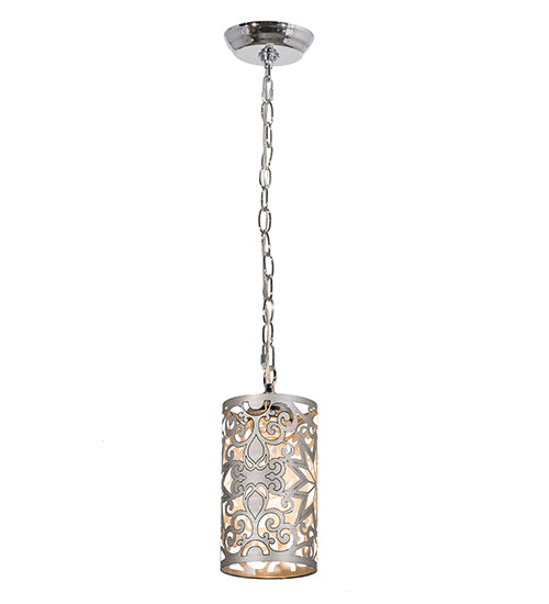 Meyda Tiffany Star 163852 Pendant Light - Satin Stainless Steel, Chrome