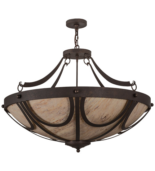 Meyda Tiffany Carousel 163949 Pendant Light - Rust, Wrought Iron