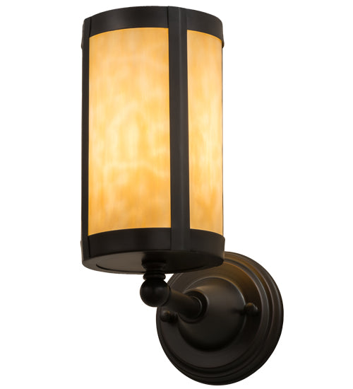 Meyda Tiffany Fulton 163967 Wall Light - Craftsman Brown