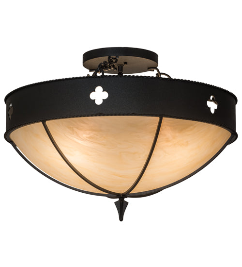 Meyda Tiffany Sabrina 164003 Ceiling Light - Black
