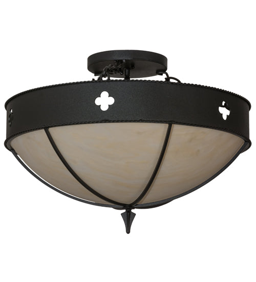 Meyda Tiffany Sabrina 164003 Ceiling Light - Black
