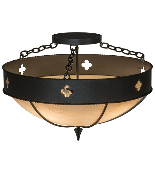 Meyda Tiffany Sabrina 164003 Ceiling Light - Black