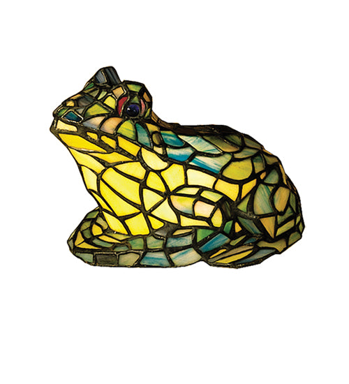 Meyda Tiffany Lighting 16401 Frog One Light Accent Lamp Lamp Multicolored