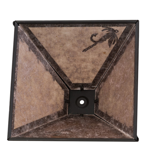Meyda Tiffany Lighting 164180 Fly Fishing Shade Lamp Shade Bronze / Dark