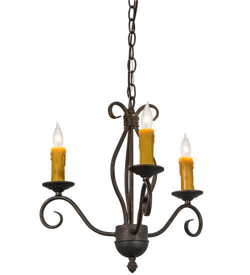 Meyda Tiffany Sienna 164383 Chandelier Light - Antique Copper